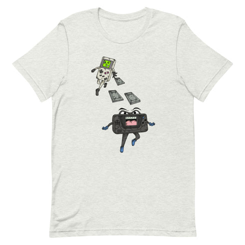 Retro Console Wars - Game Boy vs Game Gear Premium T-Shirt